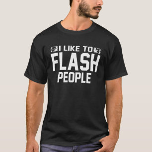 Ich mag es, Leute mit meiner Kamera, lustiges Foto T-Shirt