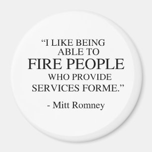 Ich mag es, Menschen entlassen zu können Magnet