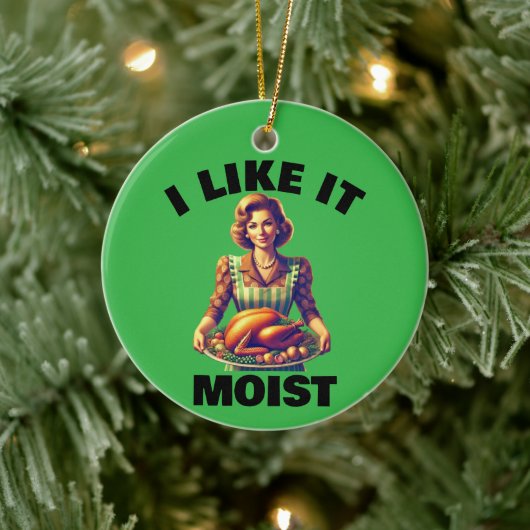 Ich mag es MOIST Keramik Ornament (Baum)