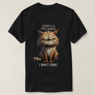 Ich mag es nicht, dass Sarcastic Cat Sprichwort Jo T-Shirt