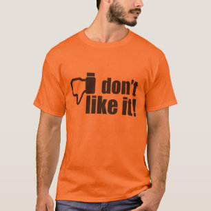 Ich mag es nicht! Wenig Großbritannien und T-Shirt