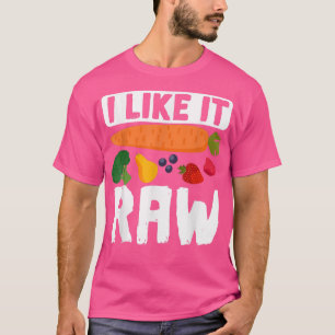 Ich mag es rohe Karotten Vegan Vegetarier Vegtable T-Shirt