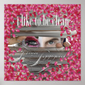 Ich mag es, sauberes Poster zu sein (Vorne)