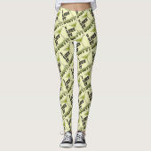 ICH MAG ES SCHMUTZIG! Schmutziger Leggings (Vorderseite)