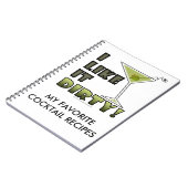 ICH MAG ES SCHMUTZIG! Schmutziger Notizblock (Linke Seite)