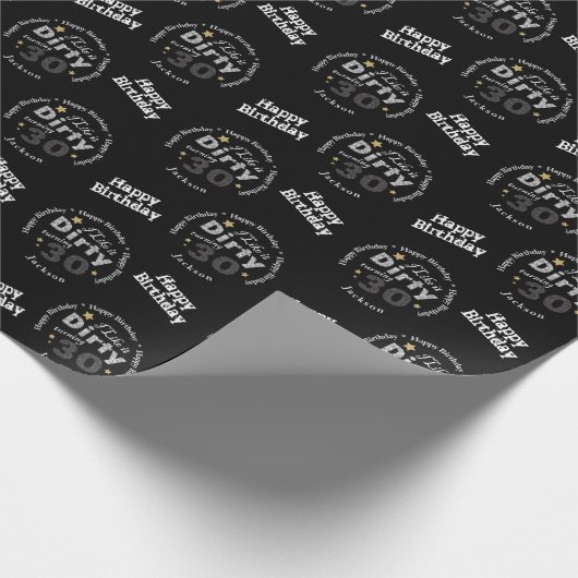 Ich mag es schmutziges drehen30% pipe% 30. geschenkpapier (Ecke)