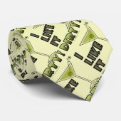 ICH MAG ES SCHWER! Dirty Martini Cocktail Spaß Krawatte (Gerollt)