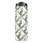 ICH MAG ES SCHWER! Dirty Martini Cocktail Spaß Thermosbecher (Vorderseite)