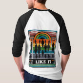 Ich mag es T-Shirt (Rückseite)