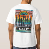 Ich mag es T-Shirt (Rückseite)
