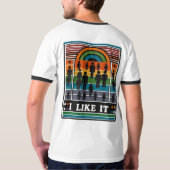 Ich mag es T-Shirt (Rückseite)