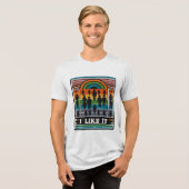 Ich mag es Tri-Blend shirt (Vorderseite voll)