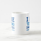 Ich mag es, Vater Jokes zu erzählen Kaffeetasse (Mittel)