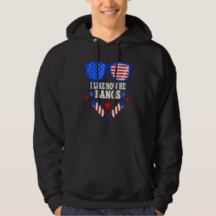 Ich mag es, wie er bangs 4. Juli Matching Couple Hoodie
