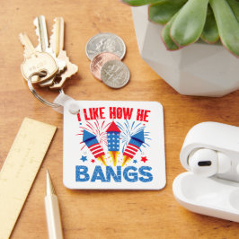 Ich mag es, wie er Couple Matching Family Wiederse Schlüsselanhänger