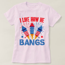 Ich mag es, wie er Couple Matching Family Wiederse T-Shirt