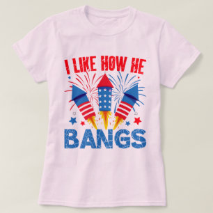 Ich mag es, wie er Couple Matching Family Wiederse T-Shirt