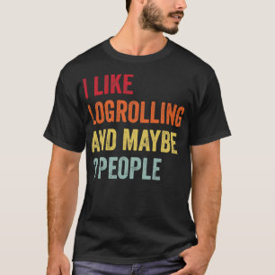 Ich mag es, zu schauen, vielleicht 3 Leute T-Shirt