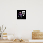 Ich mag Feigen lustige Feigen-Charakter-Grafik Poster (Küche)