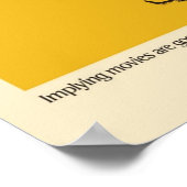 Ich mag Filme nicht wirklich The Movie Poster (Ecke)