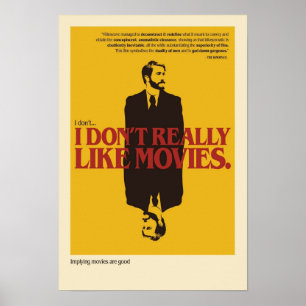 Ich mag Filme nicht wirklich The Movie Poster
