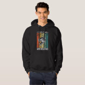 Ich mag Fischfang und Golf Hoodie (Vorne ganz)