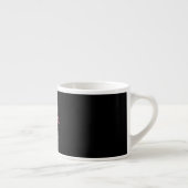Ich mag Flamingos, Ok Flamingo Lover Espressotasse (Rechts)
