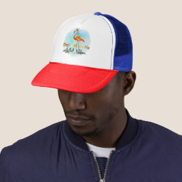 Ich mag Flamingos - sie sind nicht wie ich Truckerkappe