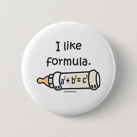 Ich mag Forumla Button (Vorderseite)