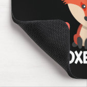 Ich mag Foxen einfach nur. Funny Fox Lover Mousepad (Ecke)