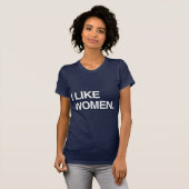 ICH MAG FRAUEN T-Shirt (Vorne ganz)