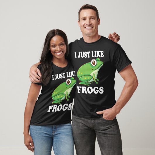 Ich mag Frogs Frog Costume Amphibien T-Shirt (Unisex)