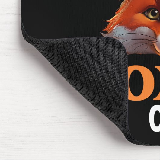 Ich mag Füchse einfach gut? Mousepad (Ecke)