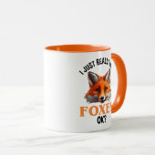 Ich mag Füchse einfach gut? Tasse (VorderseiteRechts)