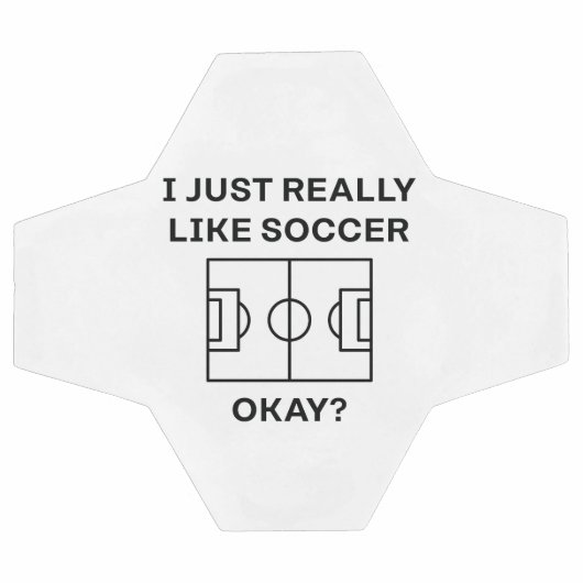 Ich mag Fußball wirklich gut. (Flach)