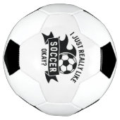 Ich mag Fußball wirklich gut. (Gedreht)