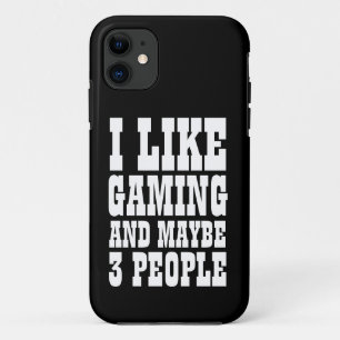 ICH MAG GAMING UND VIELLEICHT 3 PERSONEN  Case-Mate iPhone HÜLLE