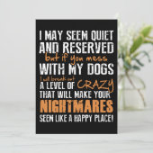 Ich mag ganz und reserviert erscheinen, aber wenn (Stehend Vorderseite)