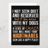 Ich mag ganz und reserviert erscheinen, aber wenn (Vorne/Hinten)