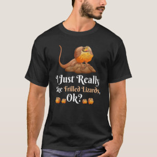 Ich mag gekielte Echsen einfach wirklich OK Echse T-Shirt