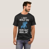 Ich mag Gift-Dart-Frösche. T-Shirt (Vorne ganz)