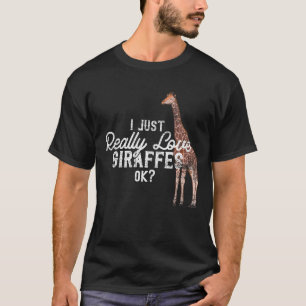 Ich mag Giraffen T-Shirt
