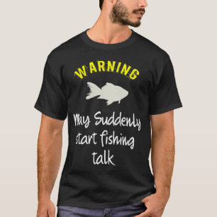 Ich mag große Barsch und kann nicht lügen Angeln T-Shirt