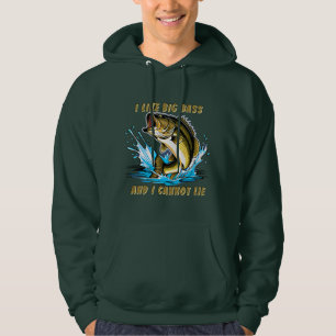 Ich mag große Bässe und ich kann nicht lügen Spaß Hoodie