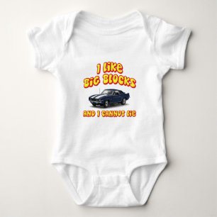 Ich mag große Blöcke und ich kann nicht lügen Chev Baby Strampler