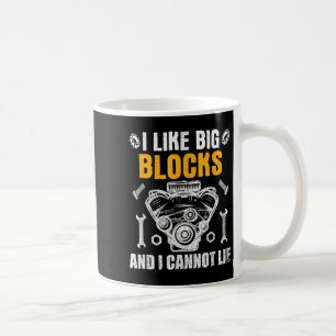 Ich mag große Blöcke und ich kann nicht lügen Kaffeetasse