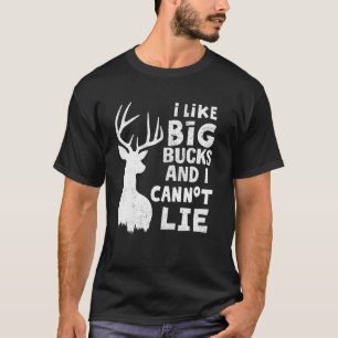 Ich mag große Böcke und ich kann nicht lügen Witz T-Shirt