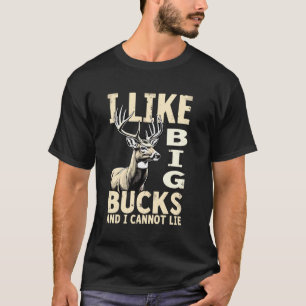 Ich mag große Böcke und ich kann nicht lügen Witz T-Shirt