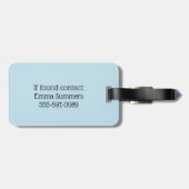 Ich mag große Boote und ich kann nicht Cruise. Gepäckanhänger (Rückseite horizontal)