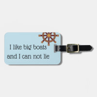 Ich mag große Boote und ich kann nicht lügen Kreuz